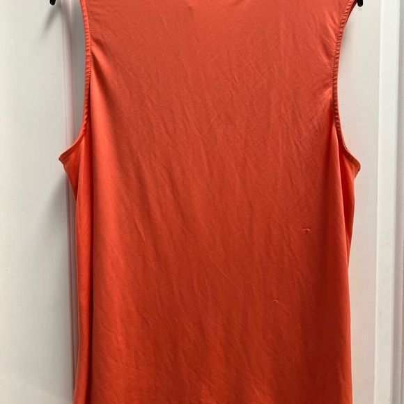 CURE petites coral sleeveless blouse - Picture 3 of 4